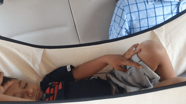 baby sleeping in car hammock for 0 to 2.5 year baby hammock cradle