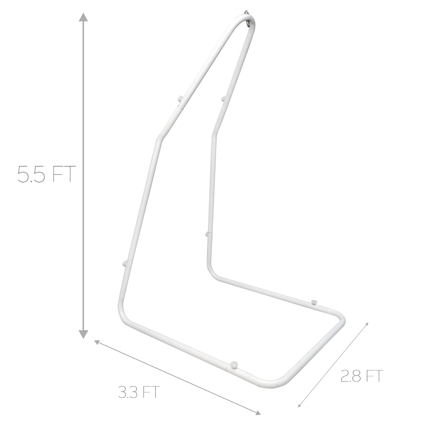 Kidzy King Foldable Baby Hammock Stand – Tool-Free Assembly, Portable & Sturdy Metal Frame for Infant & Toddler Hammocks