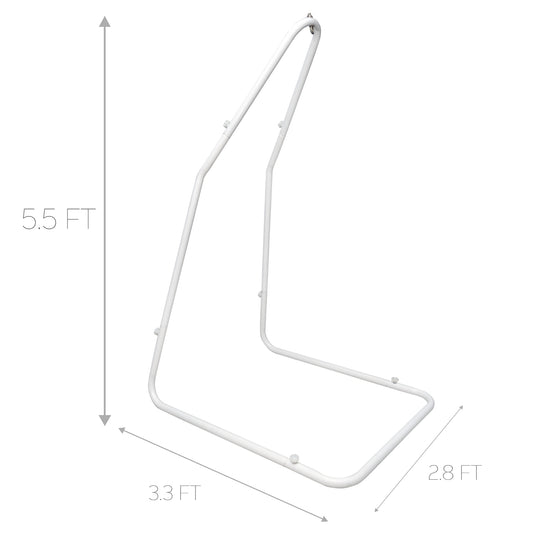 Kidzy King Foldable Baby Hammock Stand with Carry Bag – Tool-Free Assembly, Portable & Sturdy Metal Frame for Infant & Toddler Hammocks