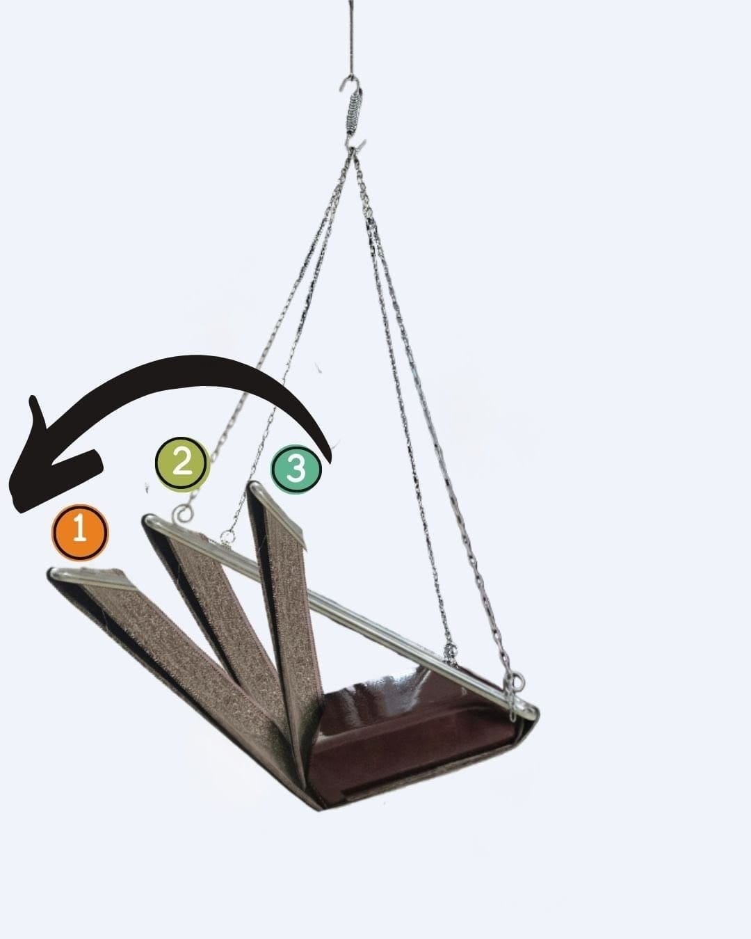 Kidzy King | Kosha Adult Jula | Premium Hanging Swing Chair for Home & Balcony | Relaxation Swing