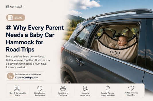 Why Every Parent Needs a Baby Car Hammock for Road Trips