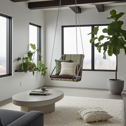 Kidzy King | Kosha Adult Jula | Premium Hanging Swing Chair for Home & Balcony | Relaxation Swing