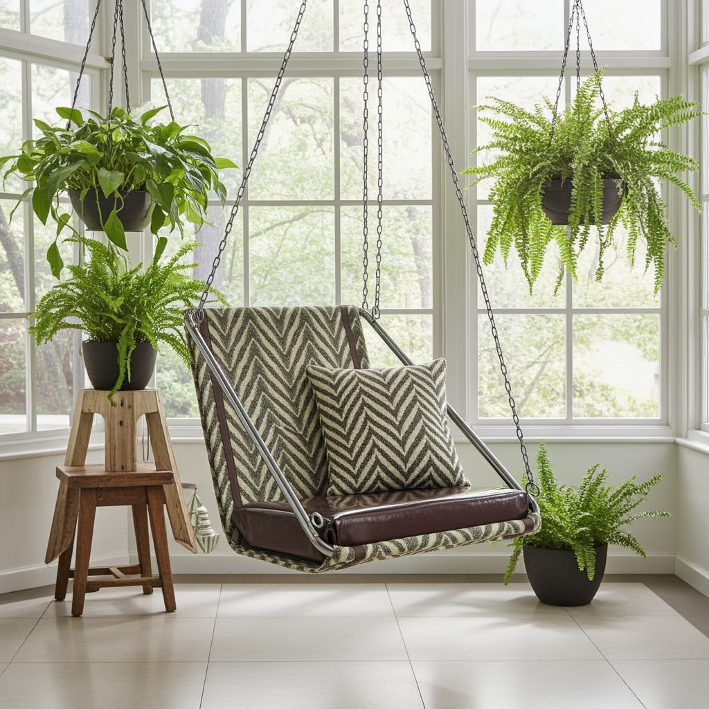 Kidzy King | Kosha Adult Jula | Premium Hanging Swing Chair for Home & Balcony | Relaxation Swing