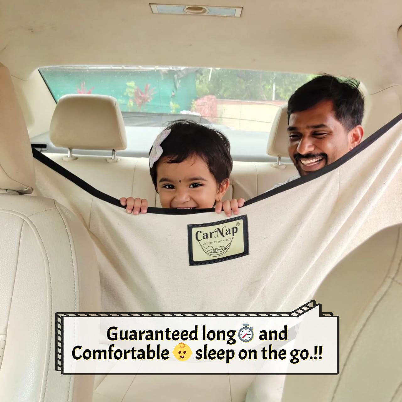 CarNap, Car Cradle for baby, Car Hammock