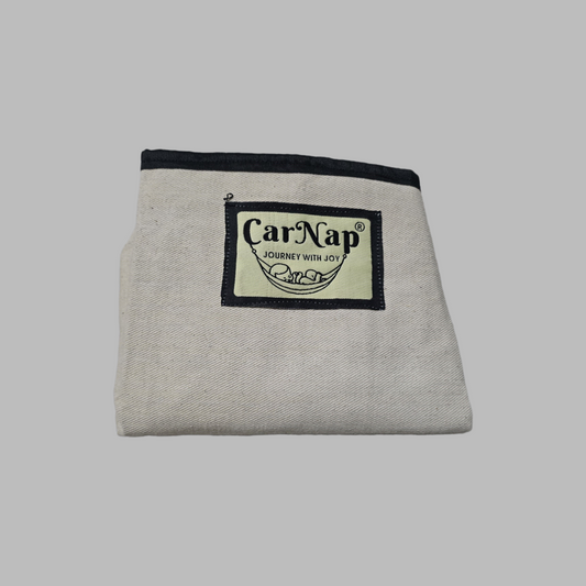 CarNap Hammock Cloth Only | Organic Cotton | Perfect Incline Curve | For Car, Train & Outdoor | 0–3 Years