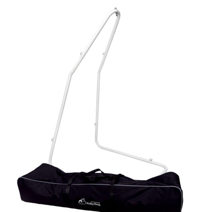 Kidzy King Foldable Baby Hammock Stand with Carry Bag – Tool-Free Assembly, Portable & Sturdy Metal Frame for Infant & Toddler Hammocks